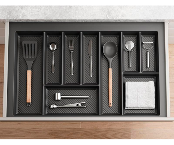 Вкладыш для столовых приборов Rejs MAX, 800, 422-490, Графит