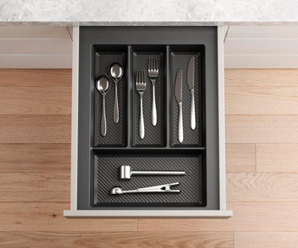 Вкладыш для столовых приборов Rejs MAX, 400, 422-490, Графит