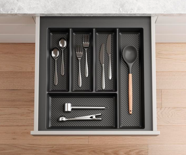 Вкладыш для столовых приборов Rejs MAX, 500, 422-490, Графит