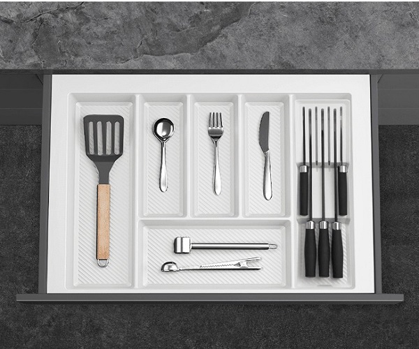 Органайзер для ножей для кухонного вкладыша MAX Белый