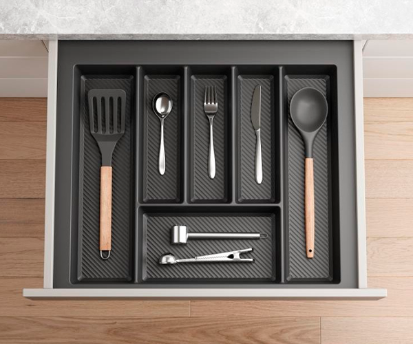 Вкладыш для столовых приборов Rejs MAX, 600, 422-490, Графит