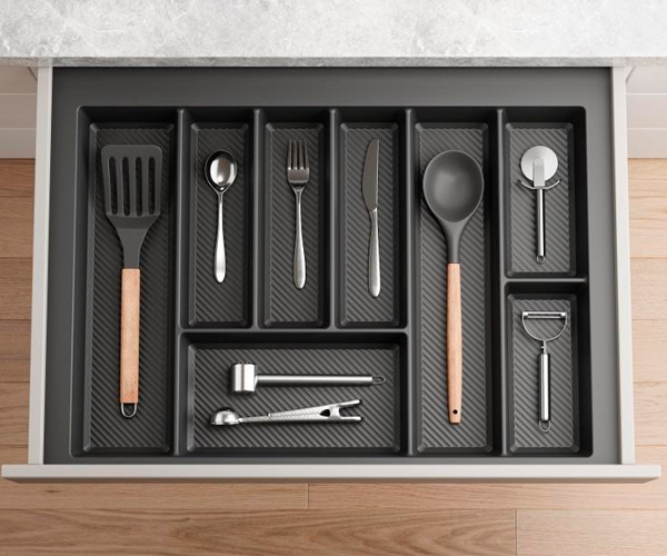 Вкладыш для столовых приборов Rejs MAX, 700, 422-490, Графит